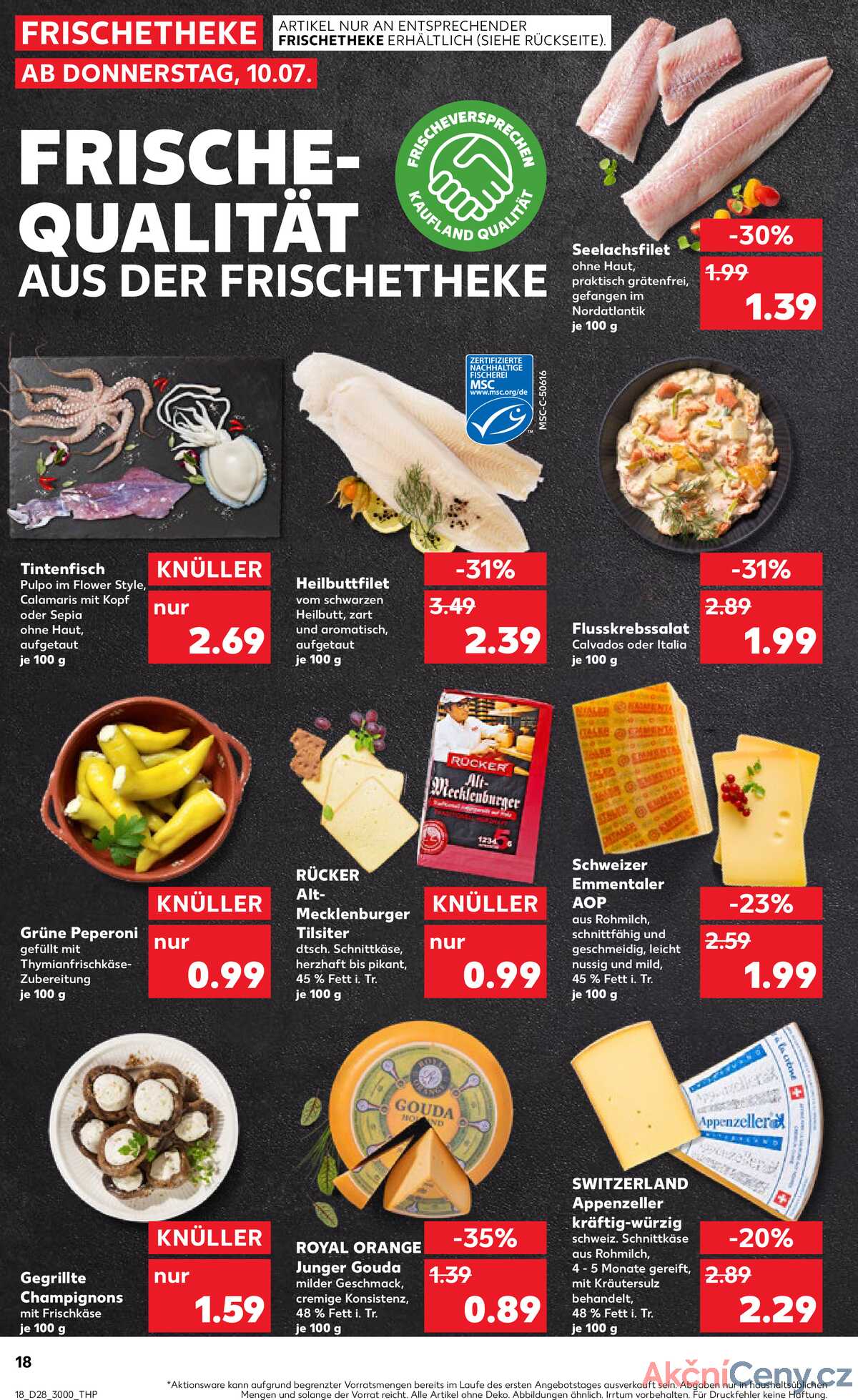 Leták Kaufland Německo 10.7.-16.7.2025 strana 18