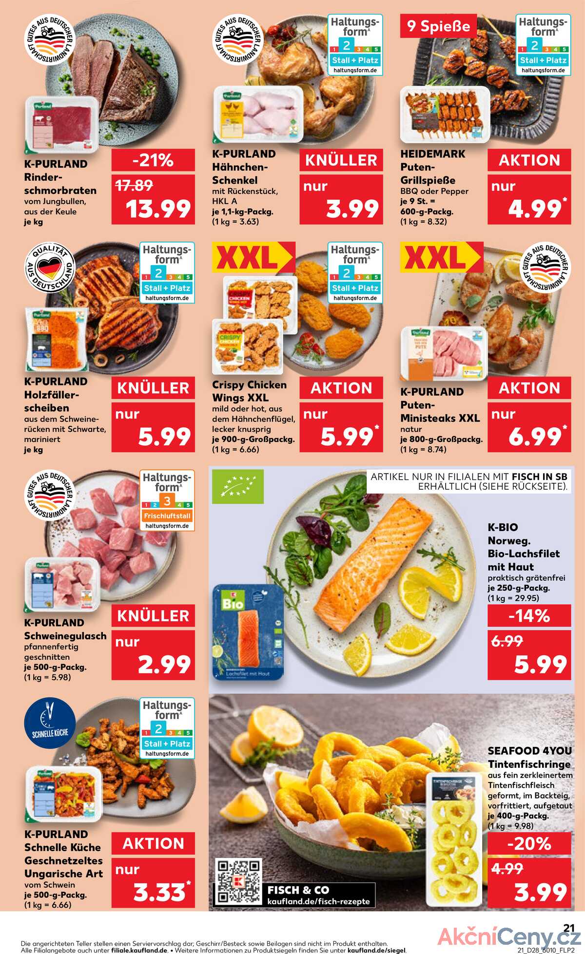 Leták Kaufland Německo 10.7.-16.7.2025 strana 21