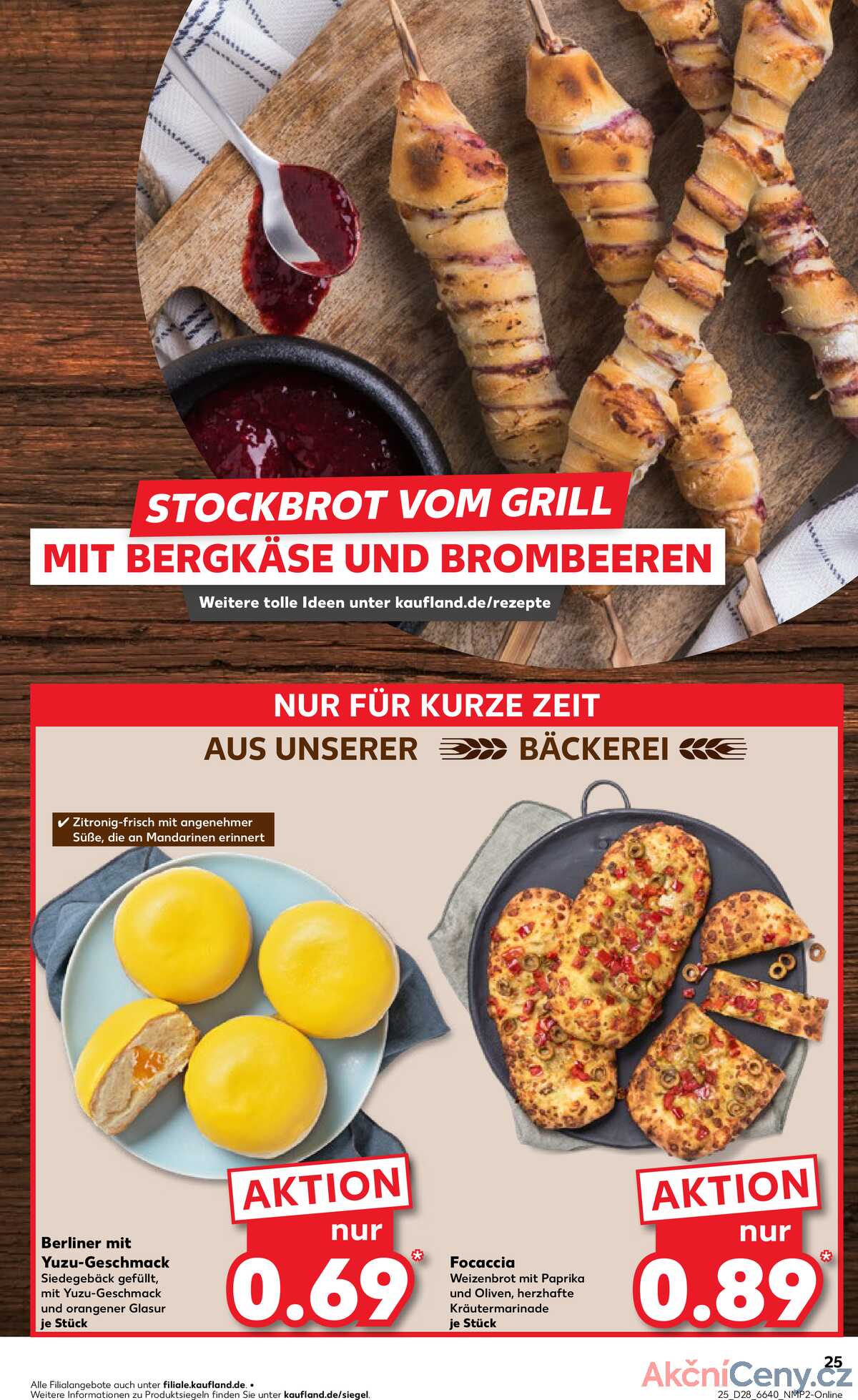 Leták Kaufland Německo 10.7.-16.7.2025 strana 25