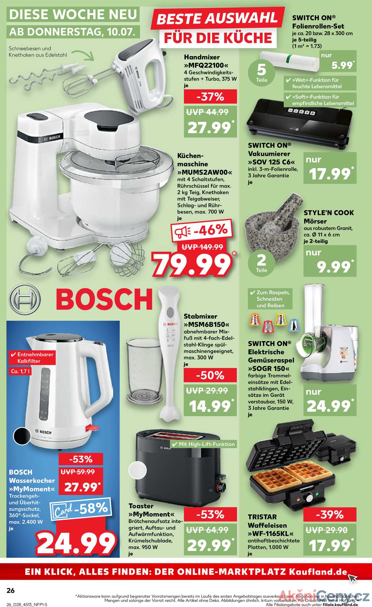 Leták Kaufland Německo 10.7.-16.7.2025 strana 26