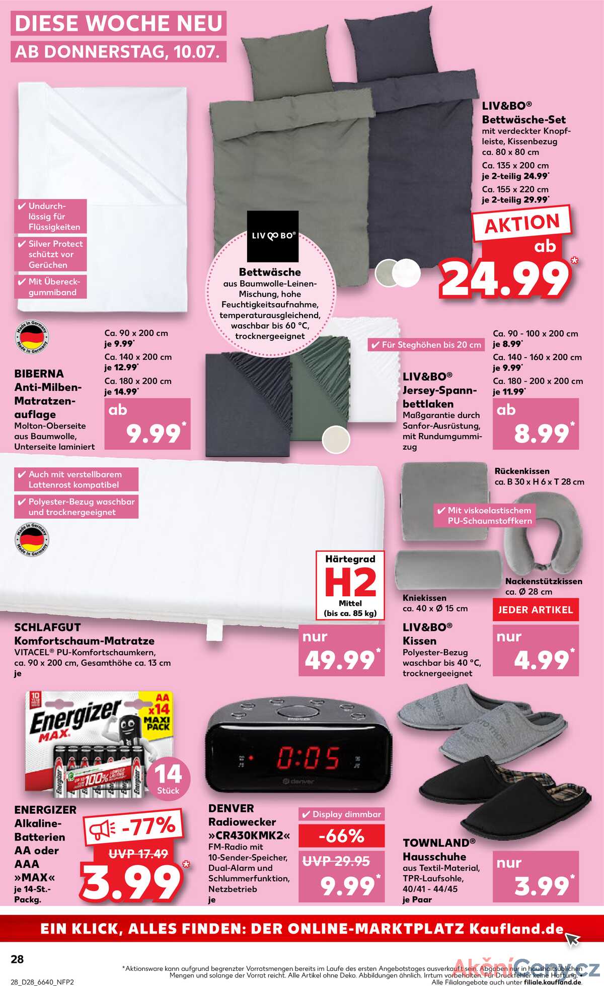Leták Kaufland Německo 10.7.-16.7.2025 strana 28