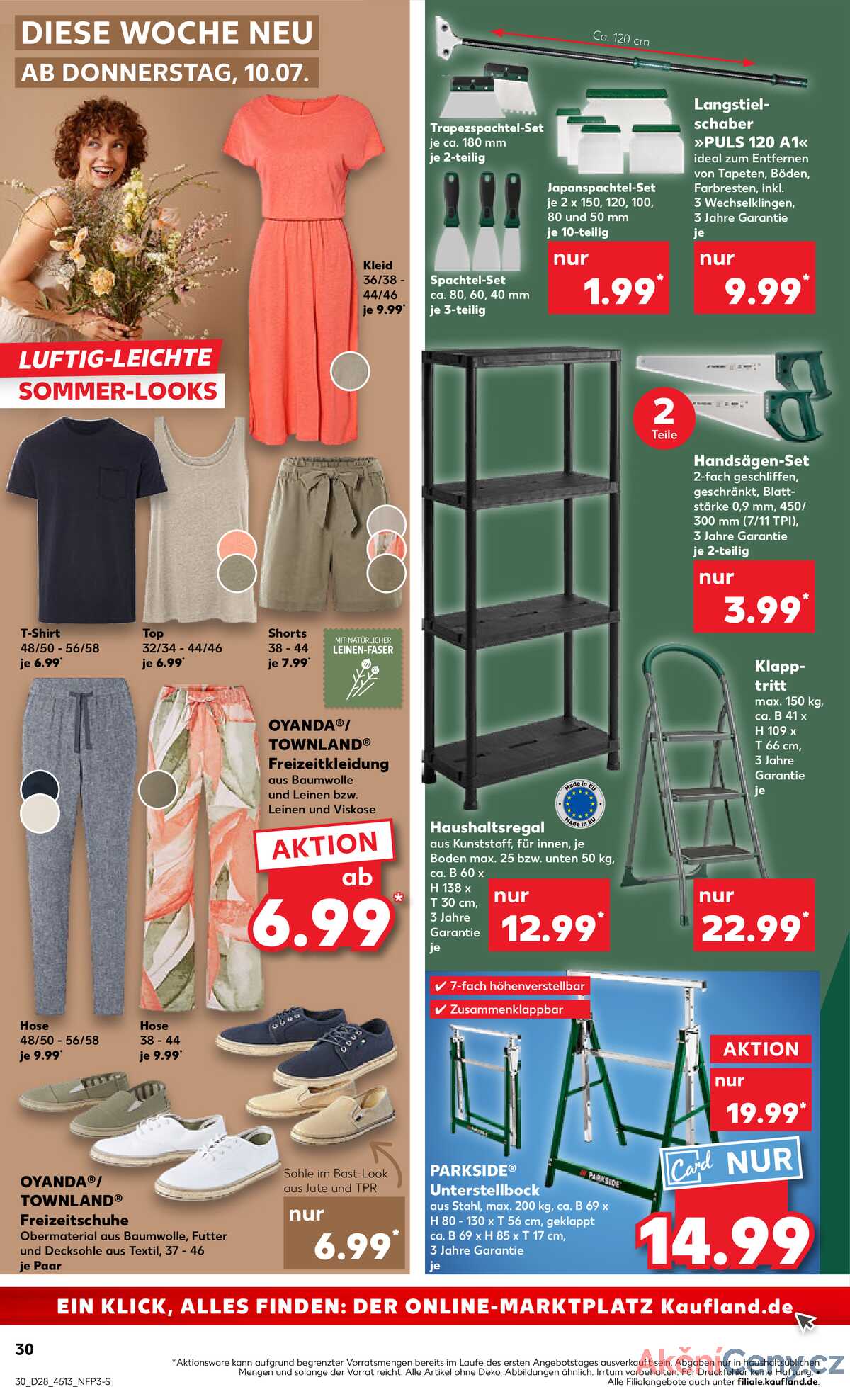 Leták Kaufland Německo 10.7.-16.7.2025 strana 30