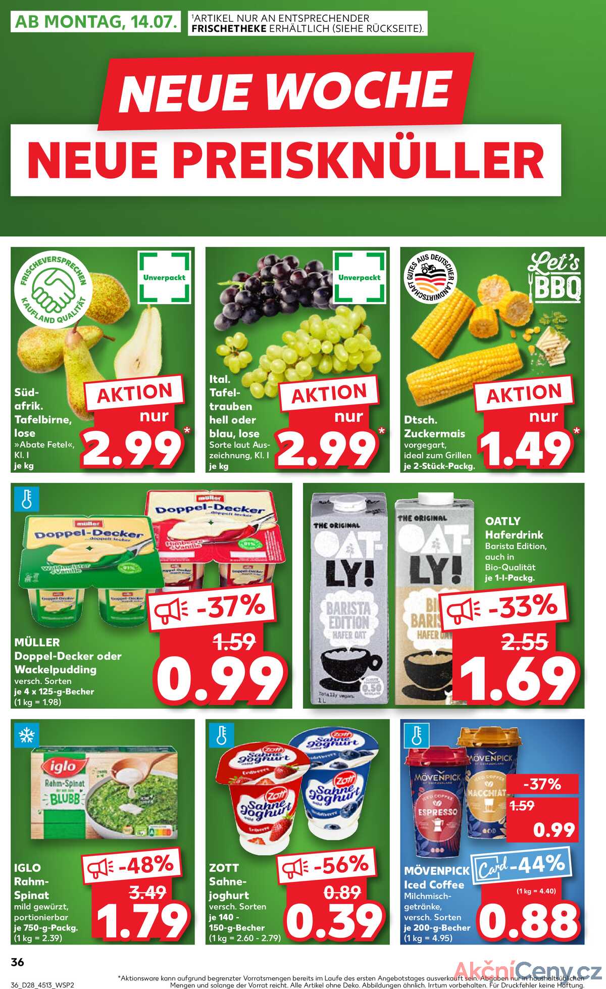 Leták Kaufland Německo 10.7.-16.7.2025 strana 36