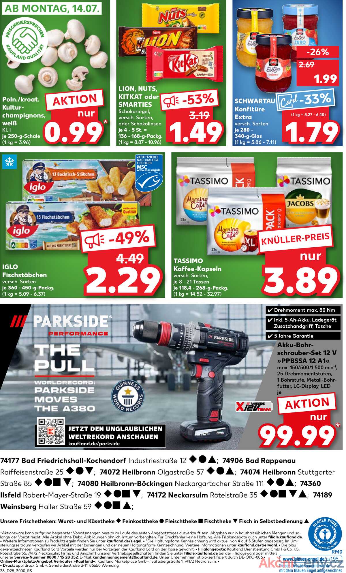 Leták Kaufland Německo 10.7.-16.7.2025 strana 38