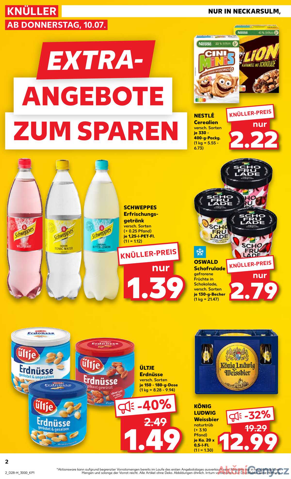 Leták Kaufland Německo 10.7.-16.7.2025 - Nabídky navíc strana 2