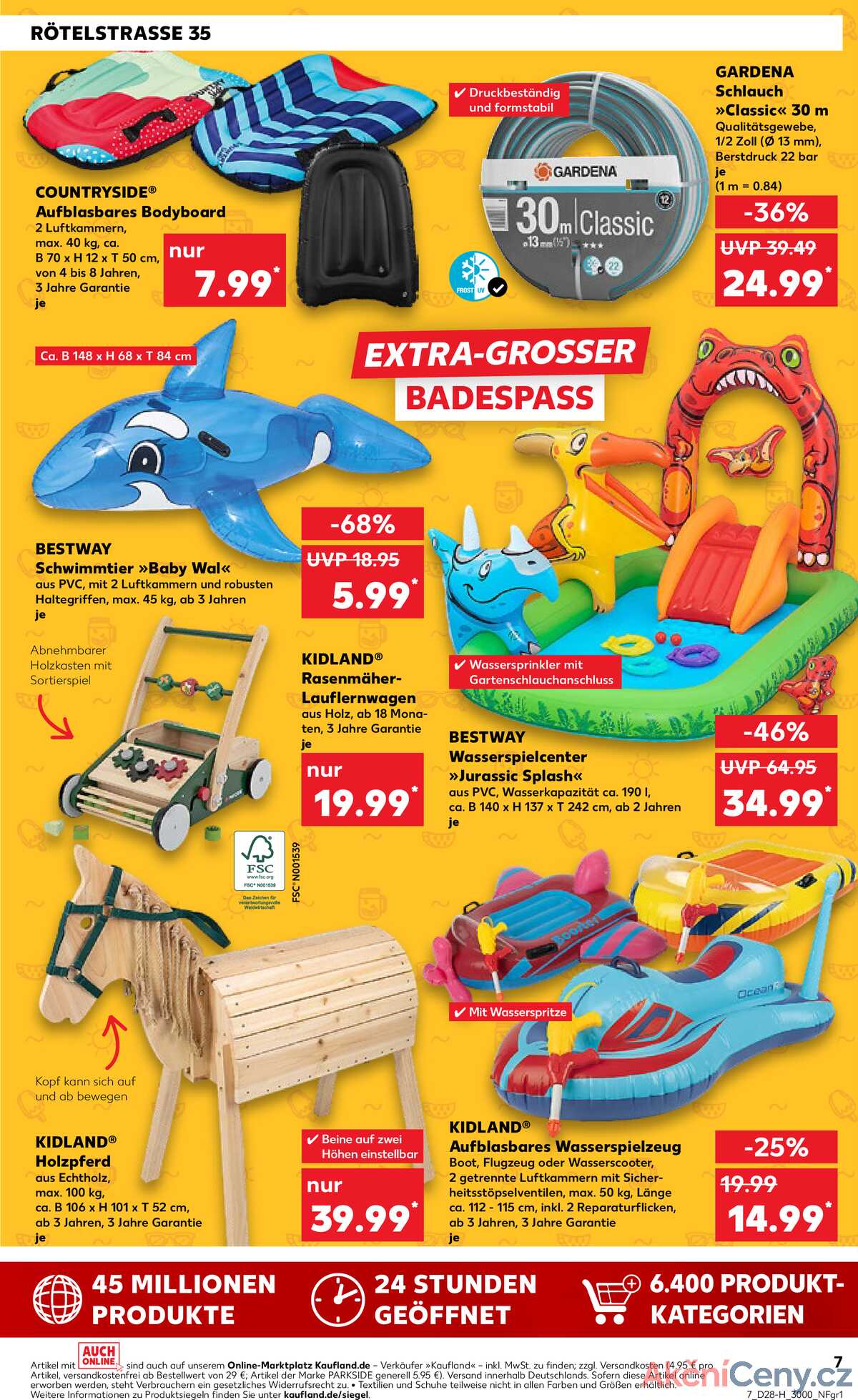 Leták Kaufland Německo 10.7.-16.7.2025 - Nabídky navíc strana 7