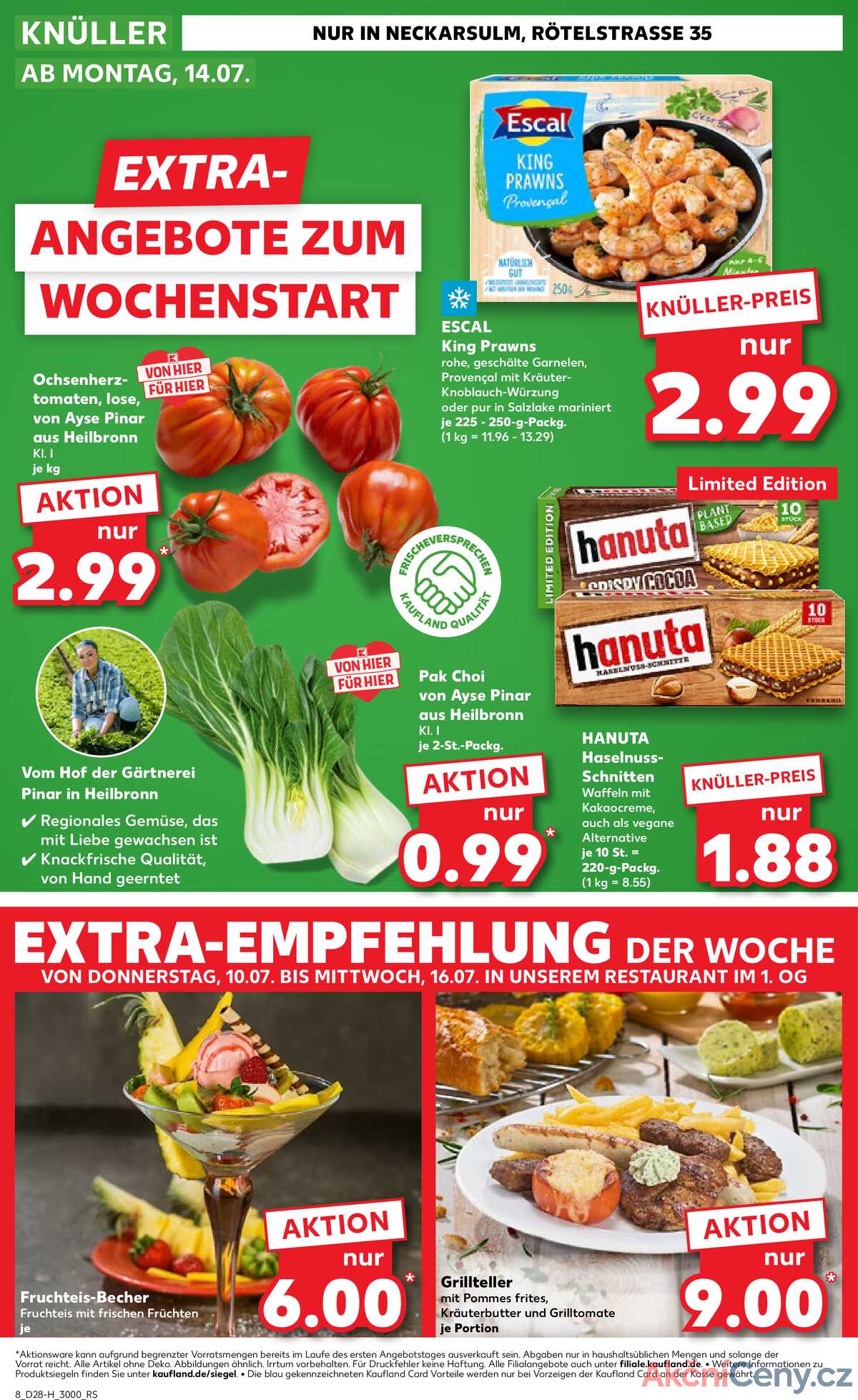 Leták Kaufland Německo 10.7.-16.7.2025 - Nabídky navíc strana 8