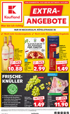 Leták Kaufland Německo 10.7.-16.7.2025 - Nabídky navíc