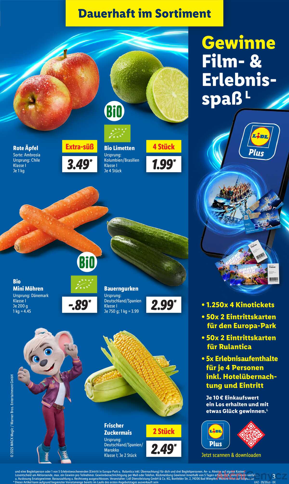 Leták Lidl Německo 14.7.-19.7.2025 strana 3