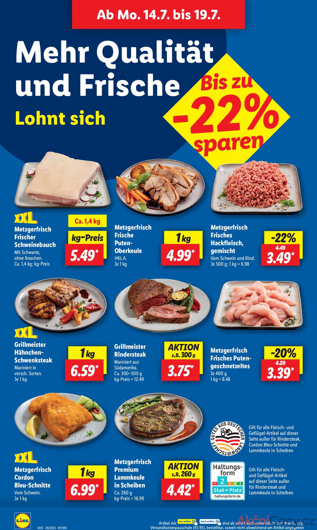 Leták Lidl Německo 14.7.-19.7.2025 strana 4