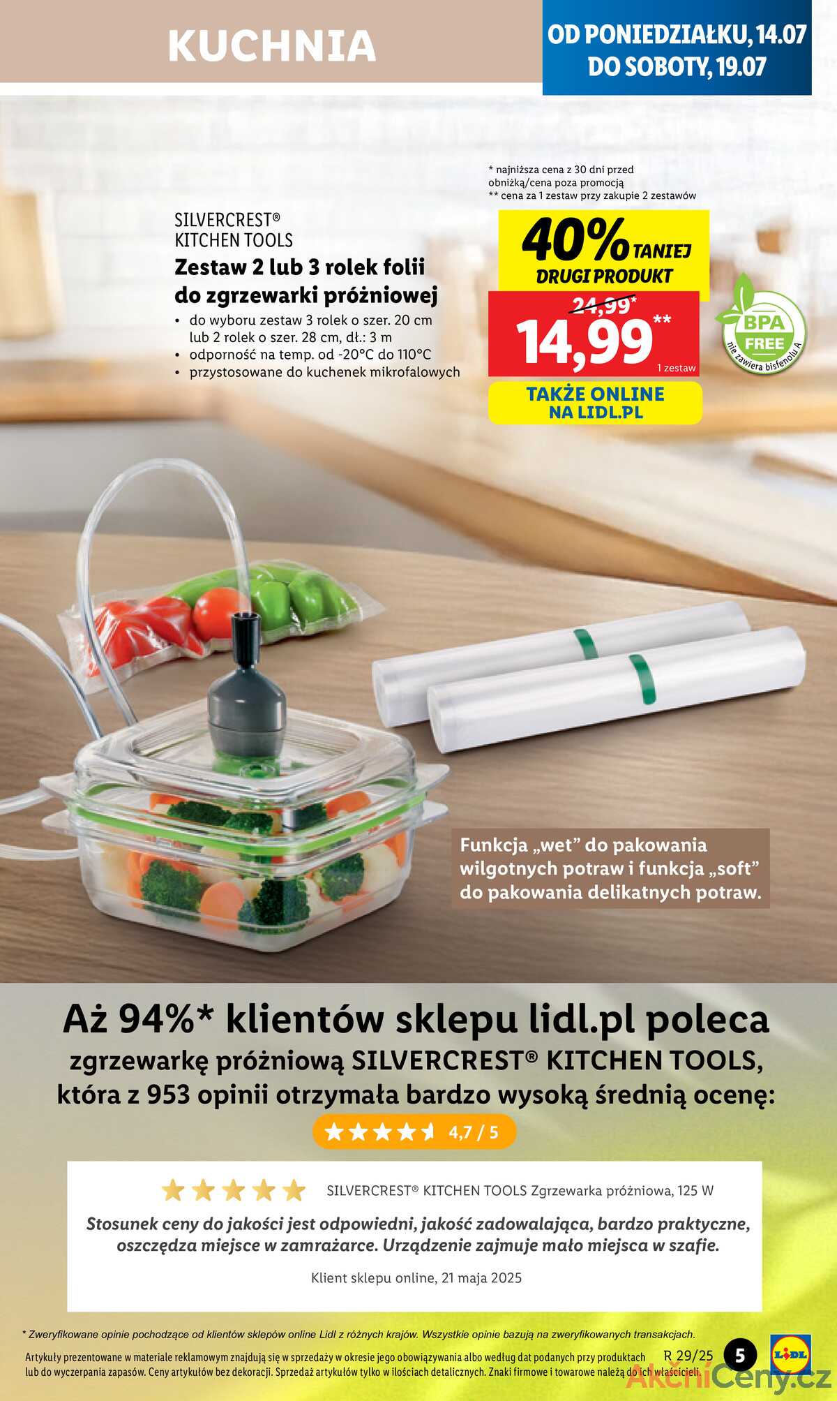 Katalog Lidl Polsko 14.7.-19.7.2025 strana 7