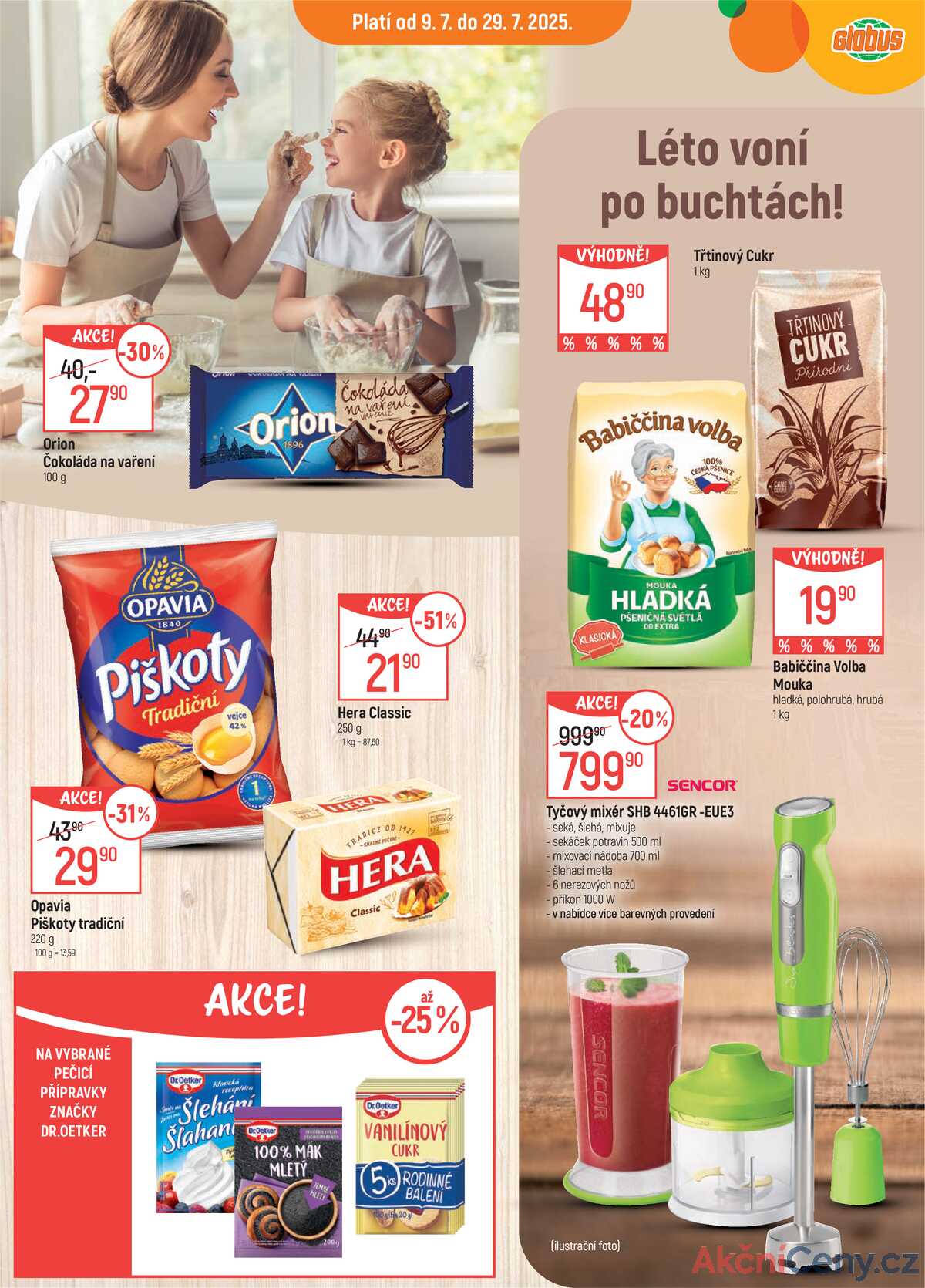 Akční leták Globus 9.7. - 29.7.2025 - Globus Praha - Centrum Černý Most strana 2