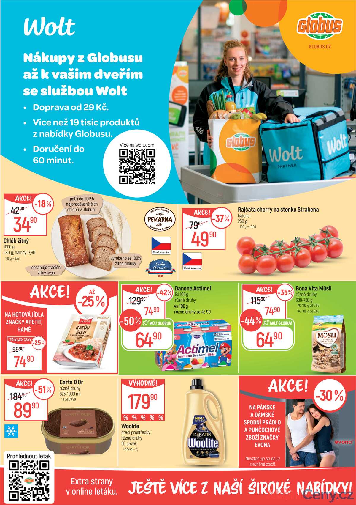 Akční leták Globus 9.7. - 15.7.2025 - Globus Praha - Centrum Černý Most strana 2
