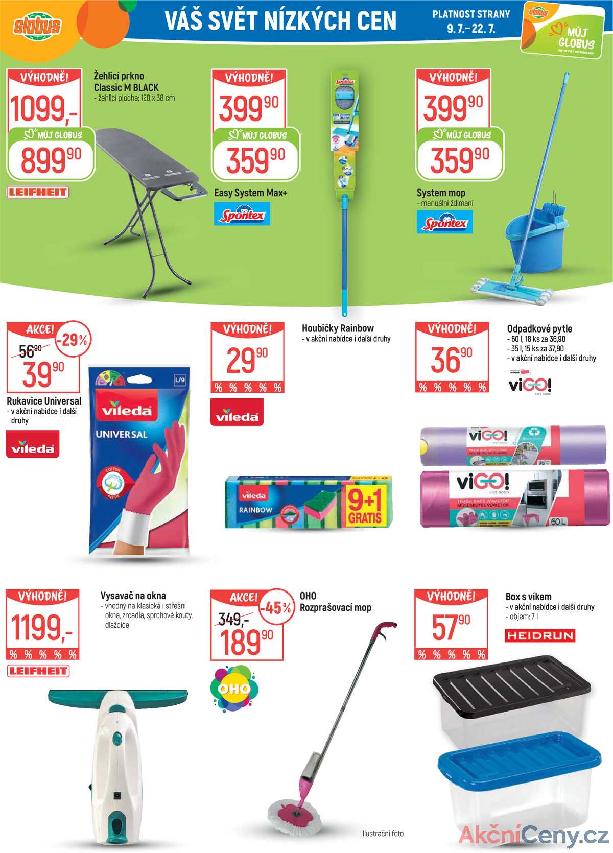 Akční leták Globus 9.7. - 15.7.2025 - Globus Praha - Centrum Černý Most strana 30
