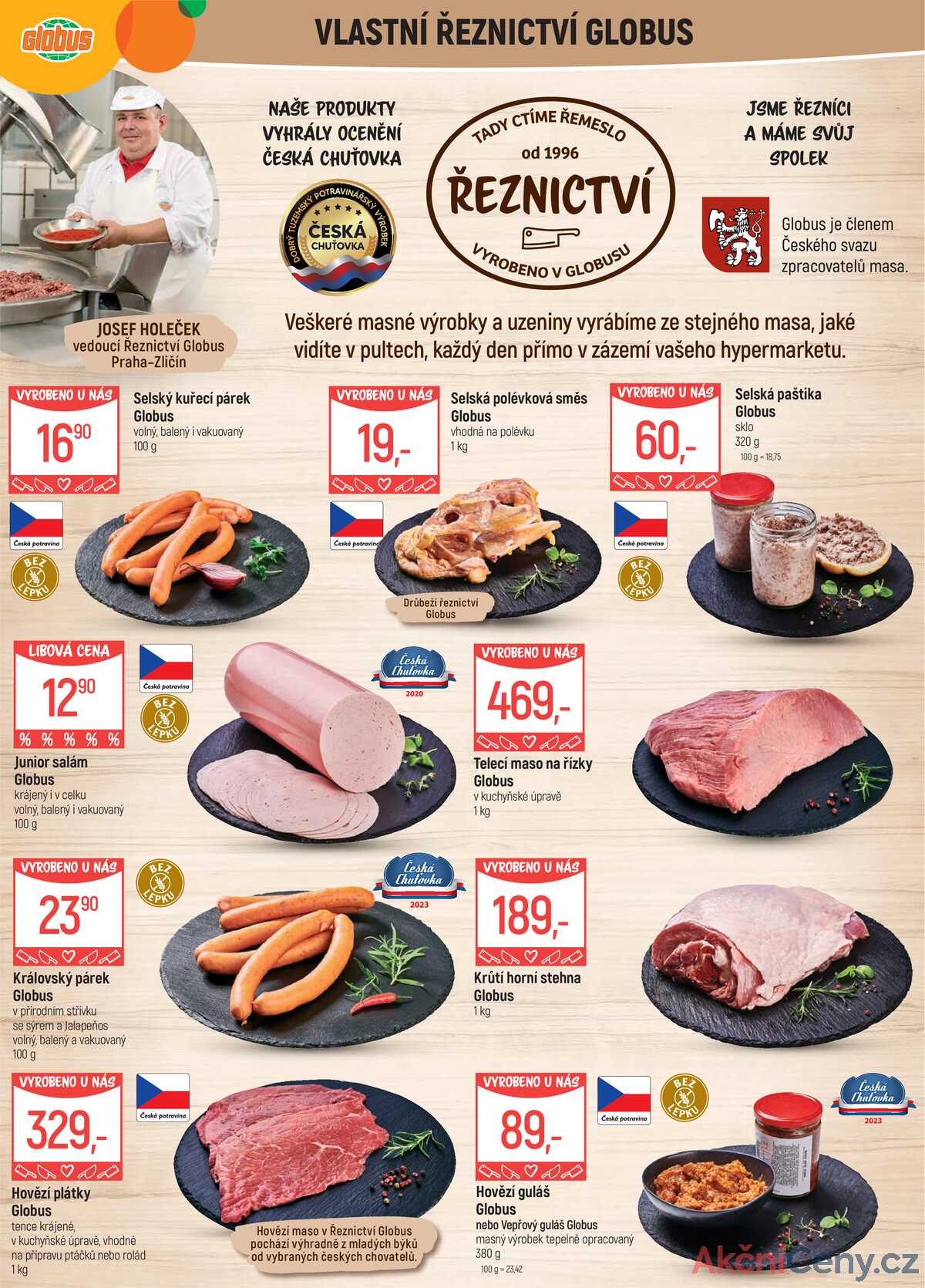 Akční leták Globus 9.7. - 15.7.2025 - Globus Praha - Zličín strana 5