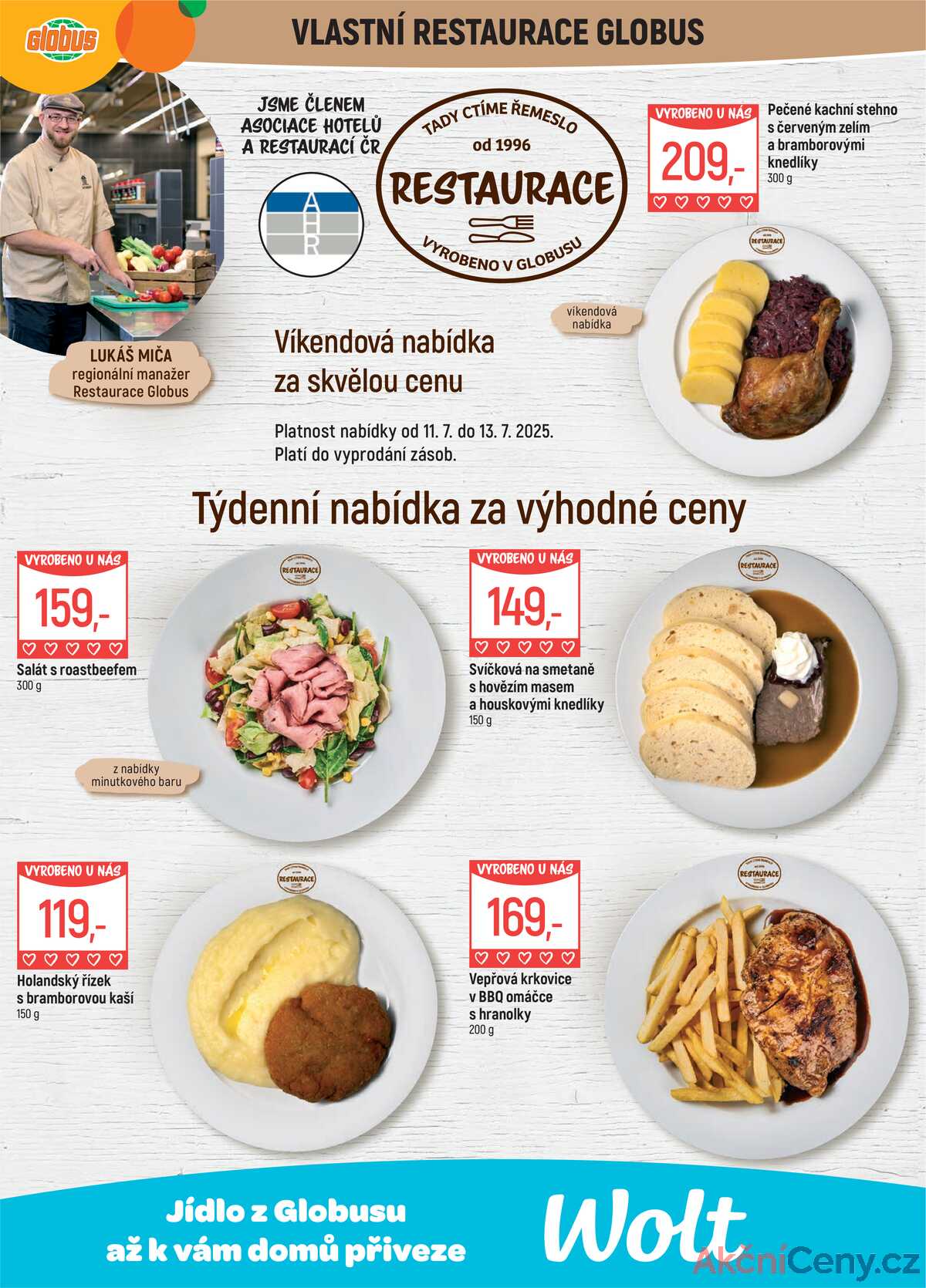 Akční leták Globus 9.7. - 15.7.2025 - Globus Praha - Zličín strana 7