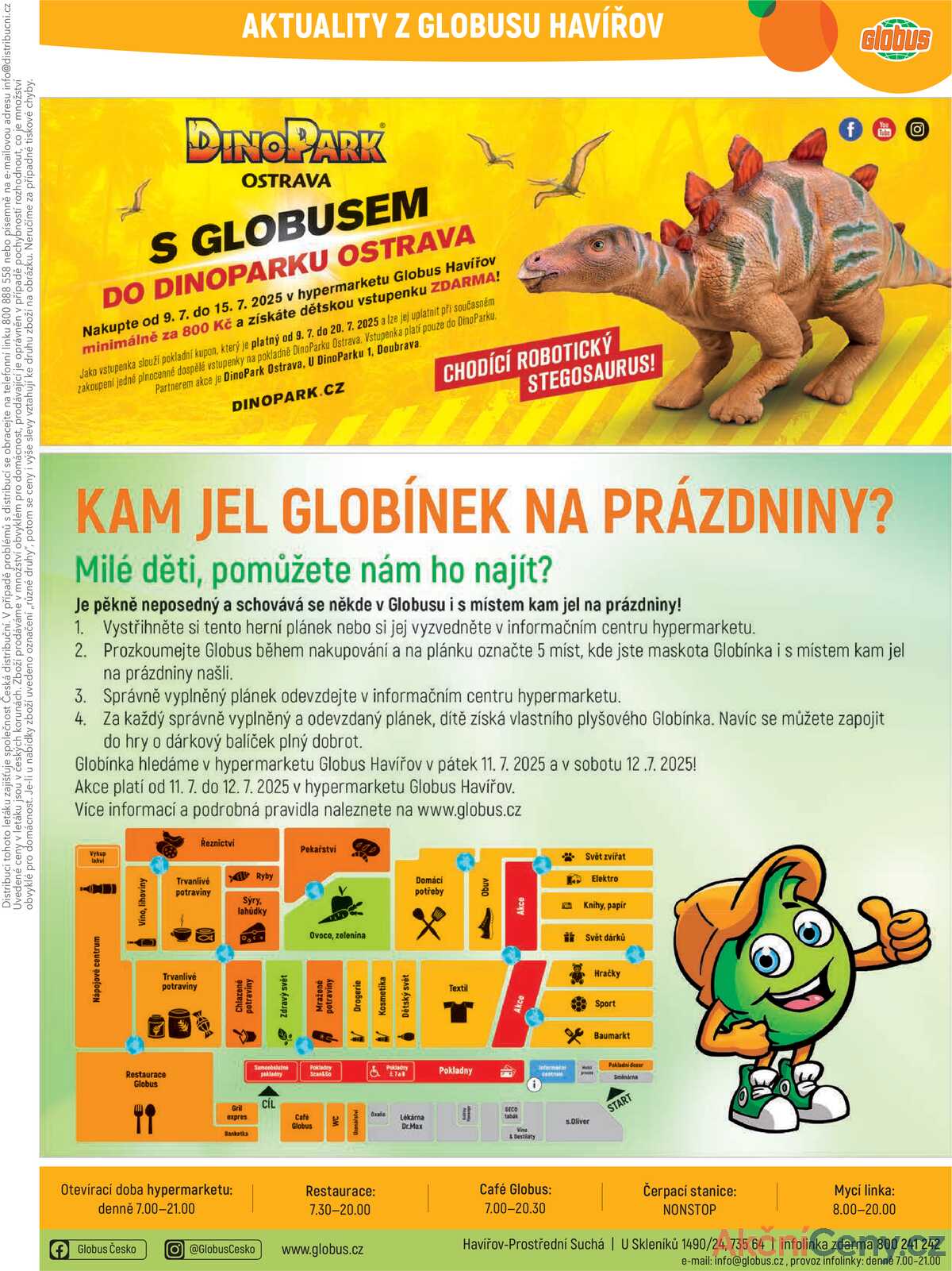 Akční leták Globus 9.7. - 15.7.2025 - Globus Havířov strana 33
