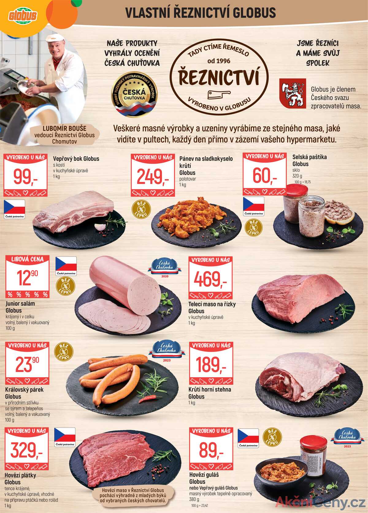 Akční leták Globus 9.7. - 15.7.2025 - Globus Chomutov strana 5