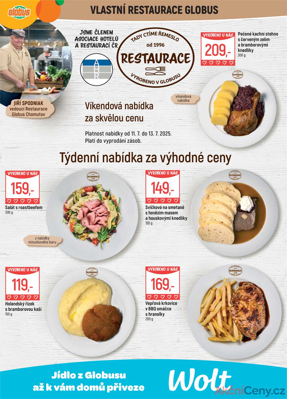 Akční leták Globus 9.7. - 15.7.2025 - Globus Chomutov strana 7