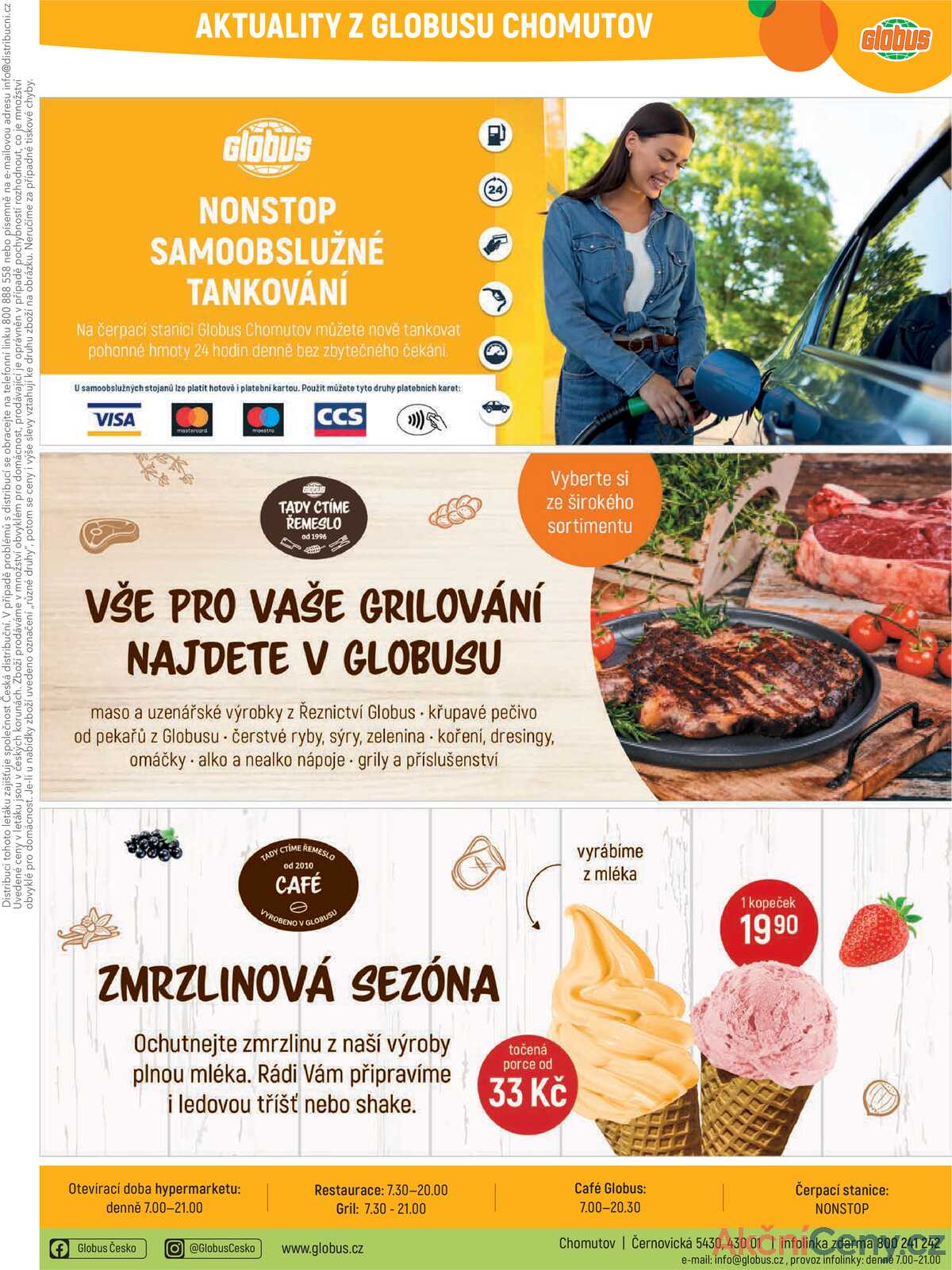 Akční leták Globus 9.7. - 15.7.2025 - Globus Chomutov strana 33