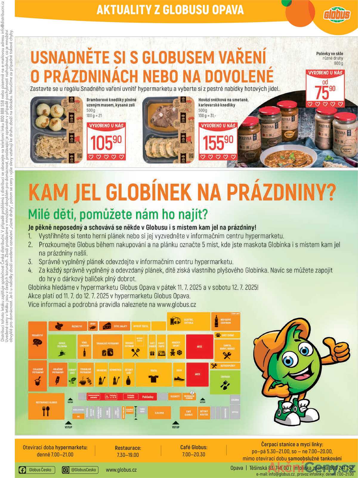 Akční leták Globus 9.7. - 15.7.2025 - Globus Opava strana 33