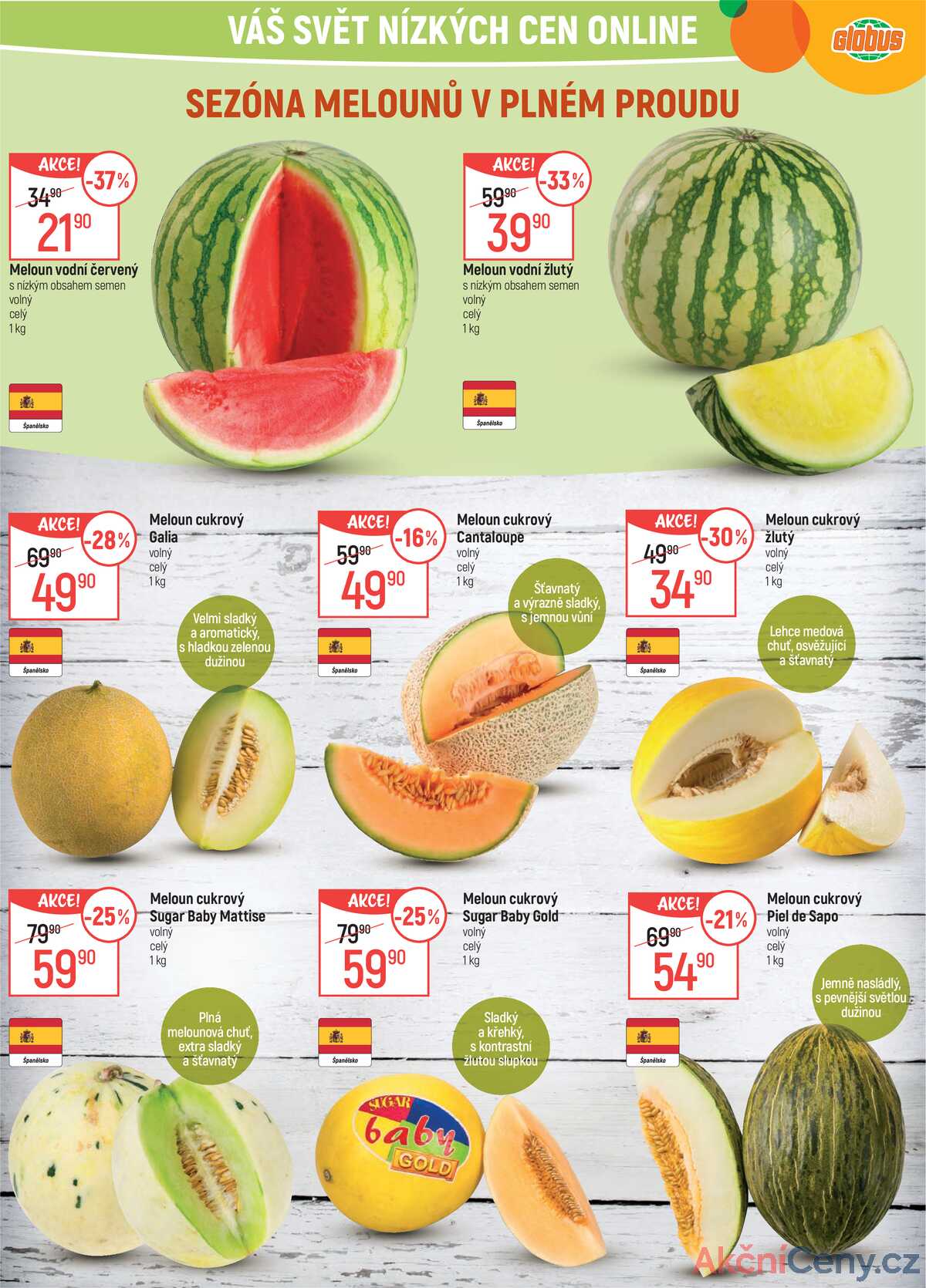 Akční leták Globus 9.7. - 15.7.2025 - Globus Opava strana 1