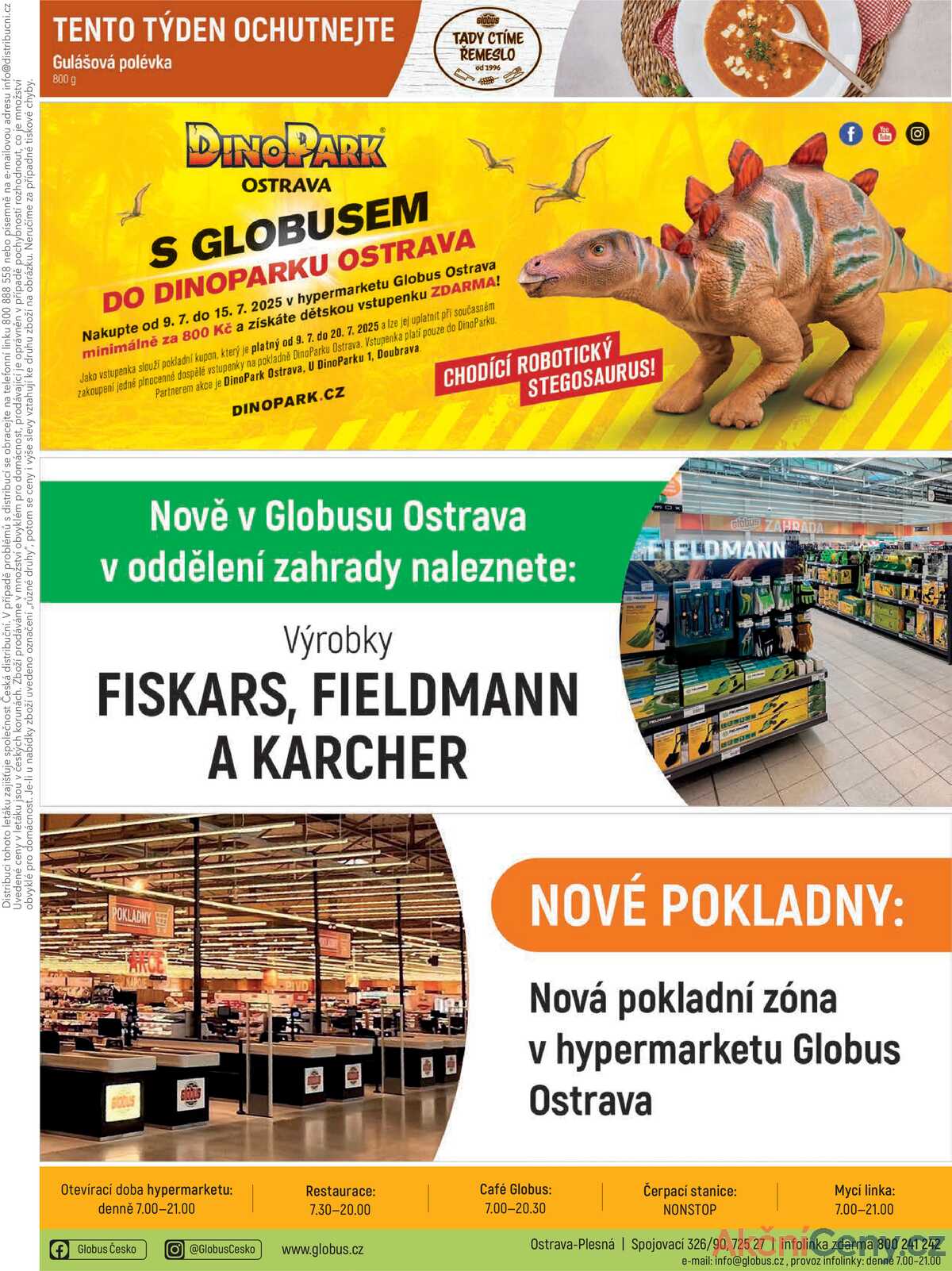Akční leták Globus 9.7. - 15.7.2025 - Globus Ostrava strana 33