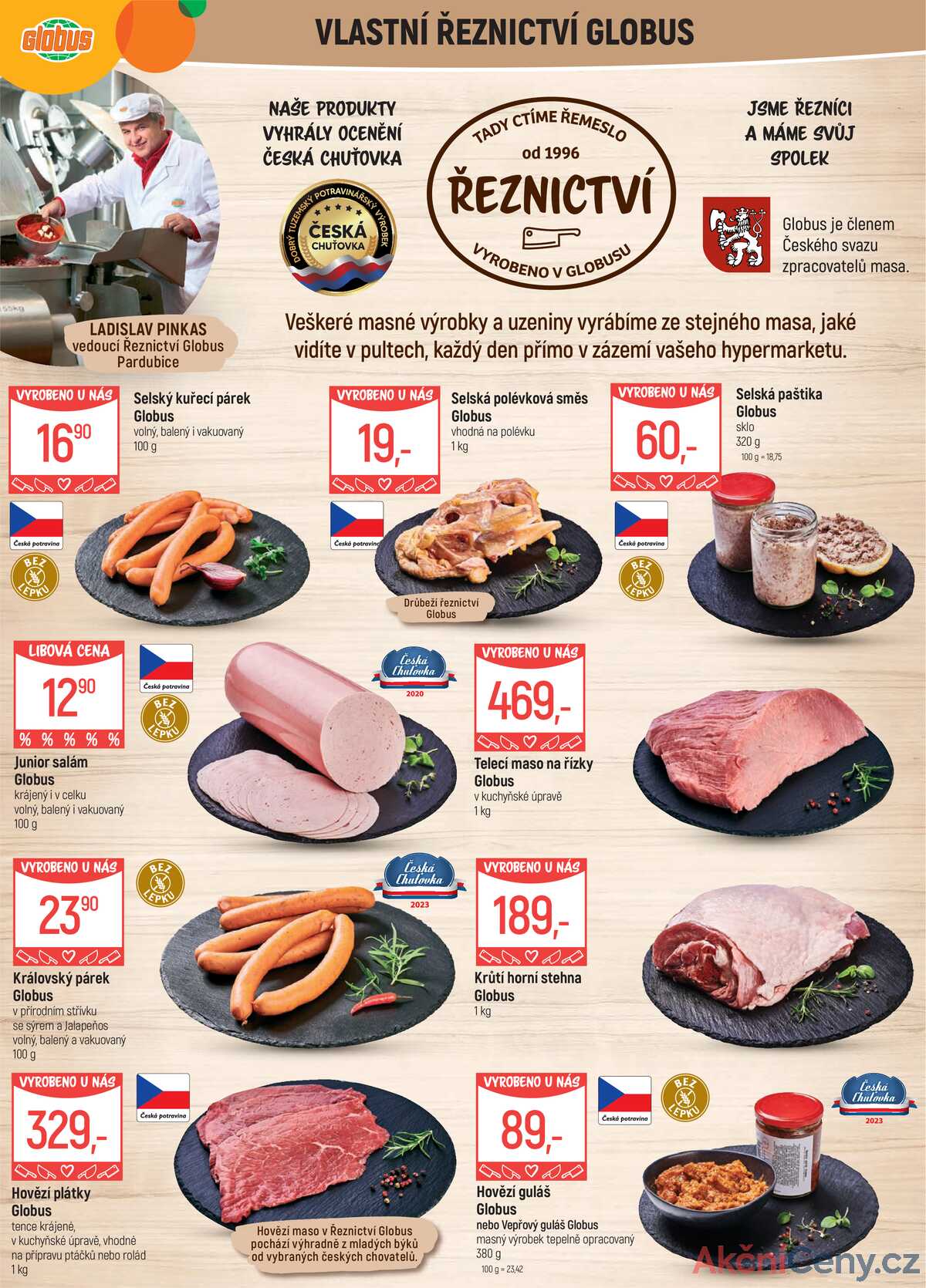 Akční leták Globus 9.7. - 15.7.2025 - Globus Pardubice strana 5
