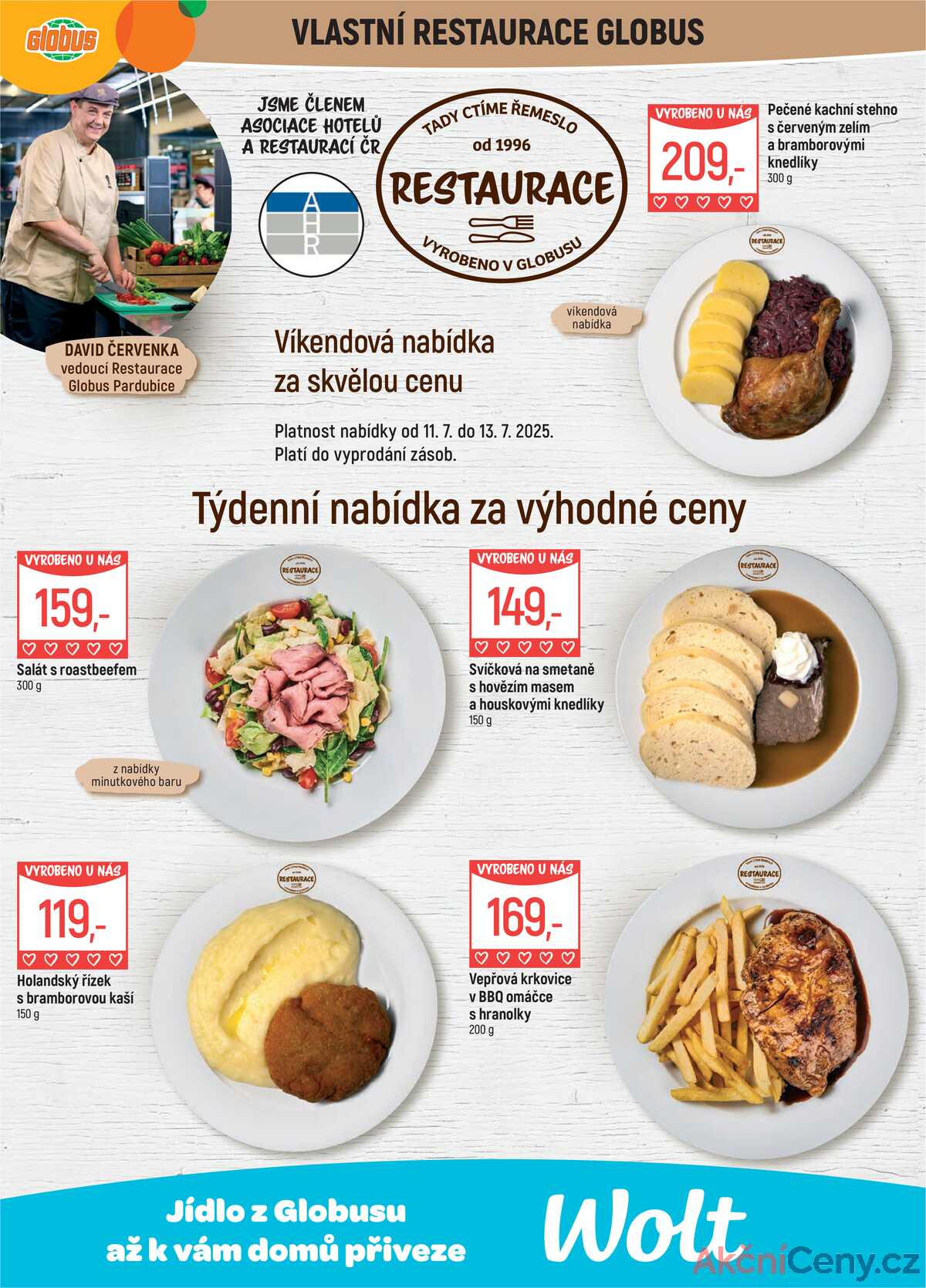 Akční leták Globus 9.7. - 15.7.2025 - Globus Pardubice strana 7