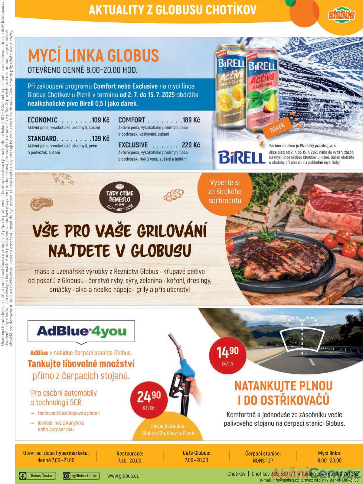 Akční leták Globus 9.7. - 15.7.2025 - Globus Chotíkov u Plzně strana 33