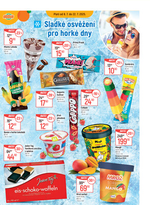 Akční leták Globus 9.7. - 15.7.2025 - Globus Chotíkov u Plzně