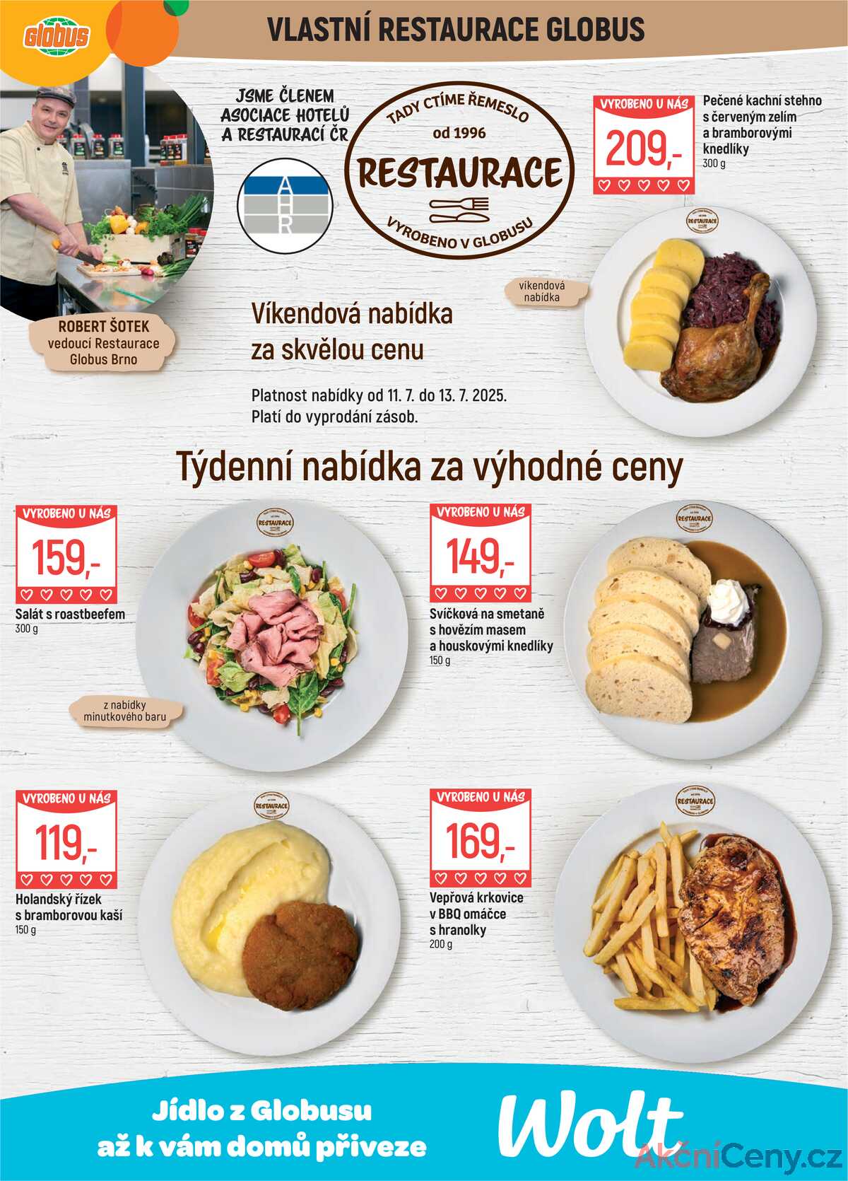 Akční leták Globus 9.7. - 15.7.2025 - Globus Brno Ivanovice strana 7