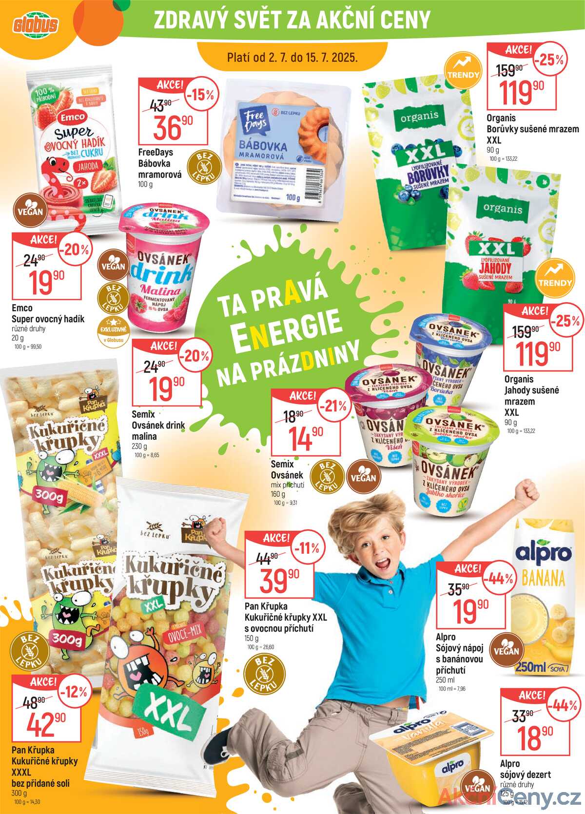 Akční leták Globus 9.7. - 15.7.2025 - Globus Brno Ivanovice strana 18