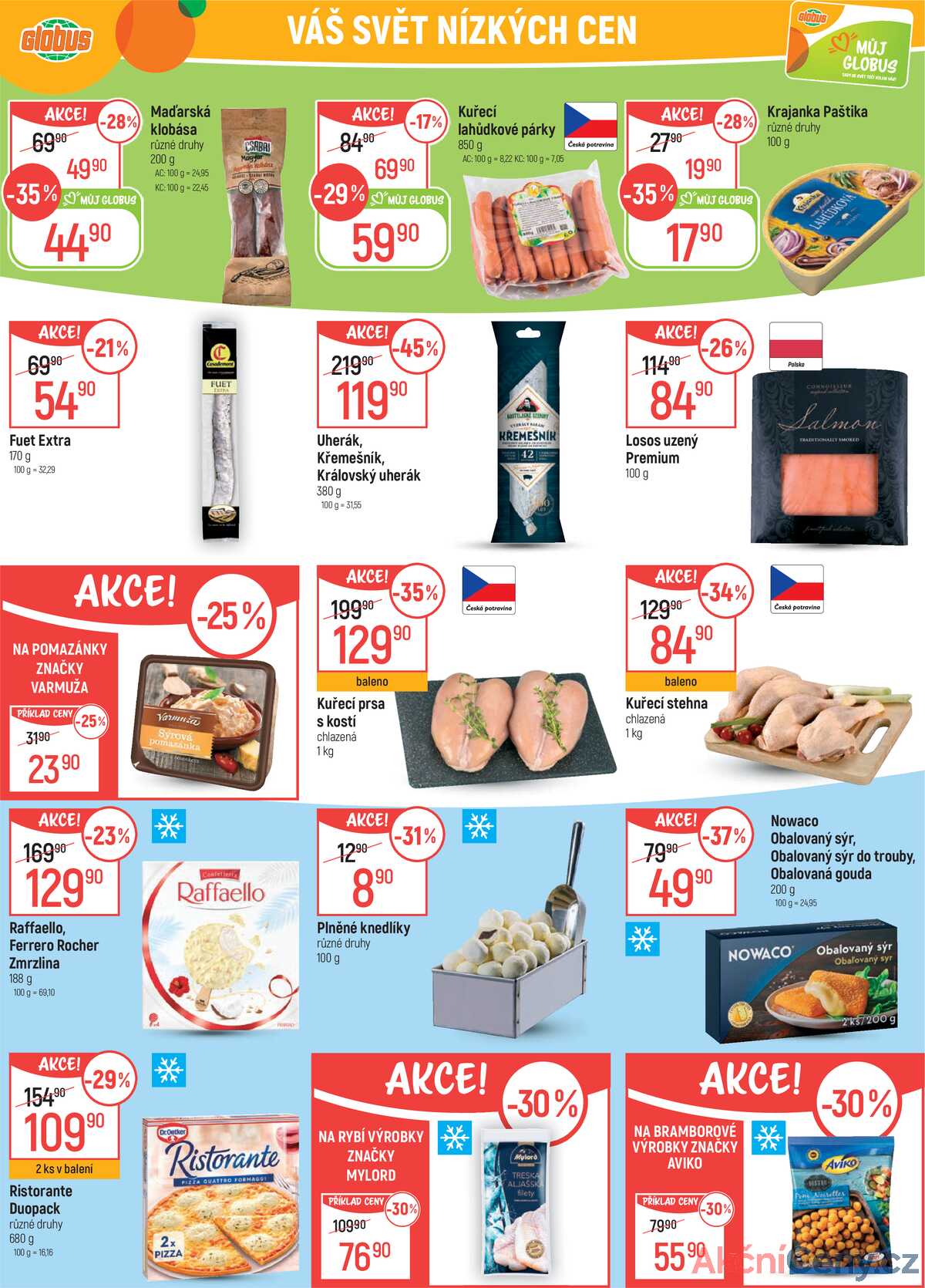 Akční leták Globus 9.7. - 15.7.2025 - Globus Brno Ivanovice strana 22