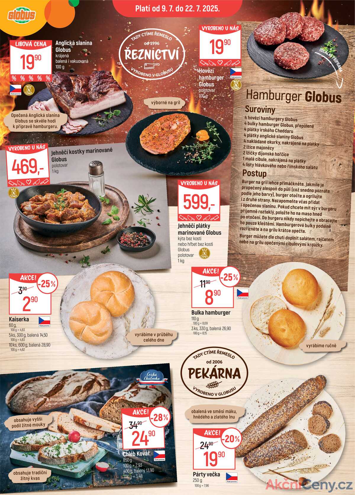 Akční leták Globus 9.7. - 22.7.2025 - Globus Praha - Štěrboholy strana 3