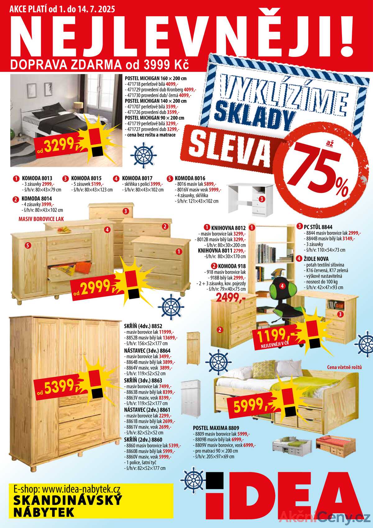 IDEA nábytek 1.7. - 14.7. strana 1