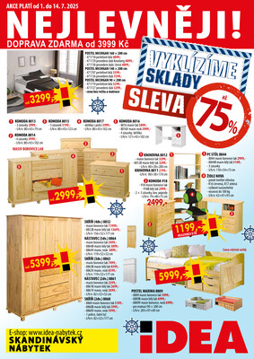 Idea nábytek letáky