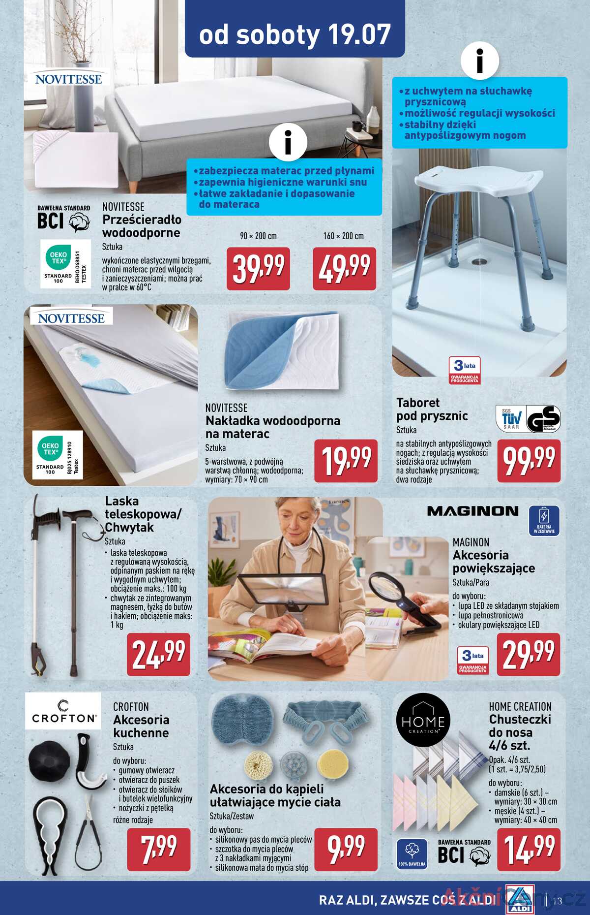 Leták Aldi Polsko 16.7.-22.7.2025 strana 13