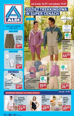 Leták Aldi Polsko 16.7.-22.7.2025