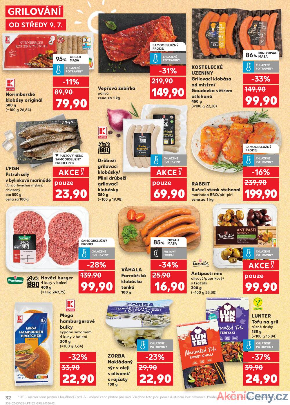 Leták Kaufland - Kaufland 9.7. - 15.7. - Kaufland - Nymburk - strana 32
