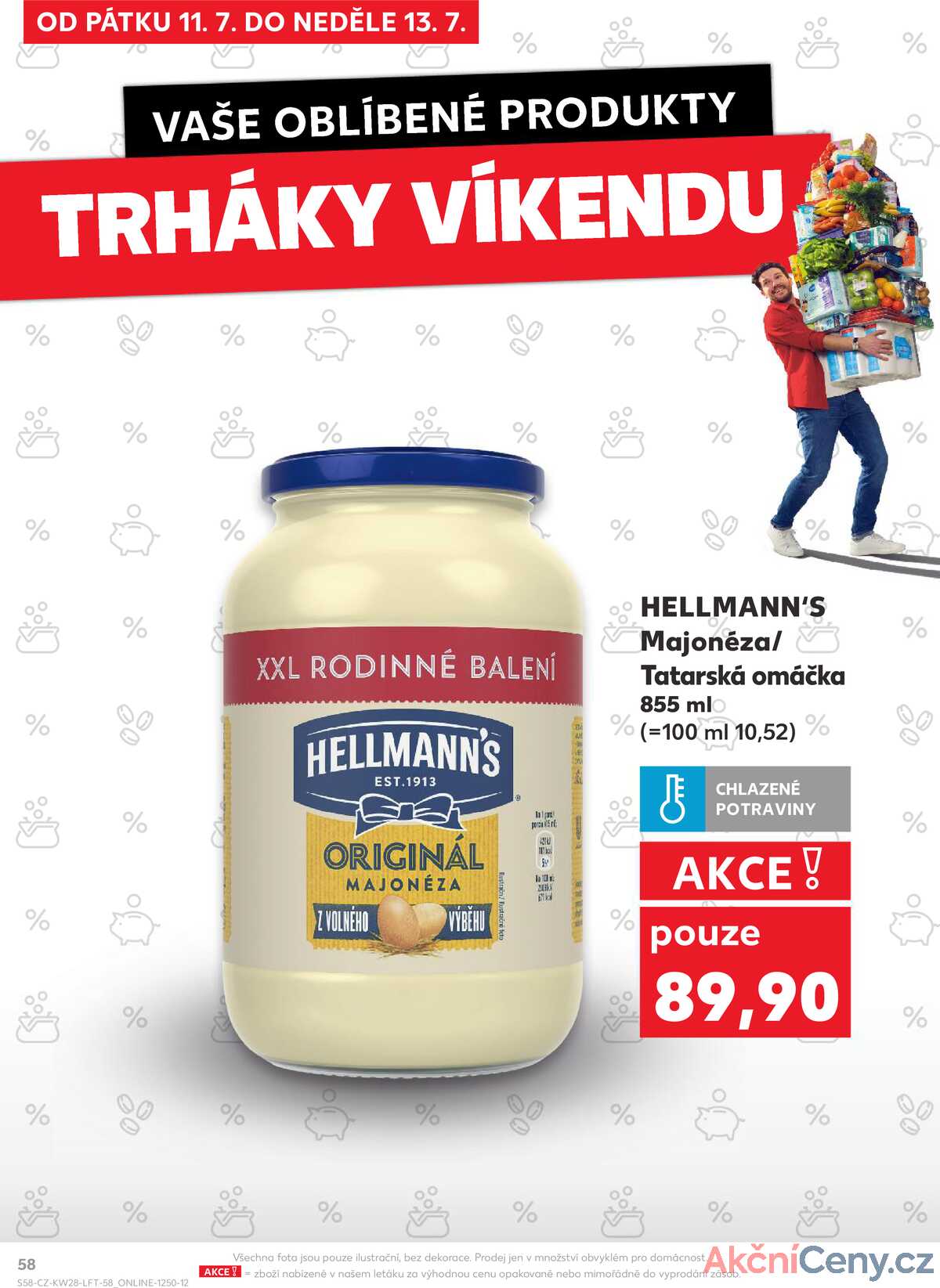 Kaufland 9.7. - 15.7. - Kaufland - Jindřichův Hradec strana 58