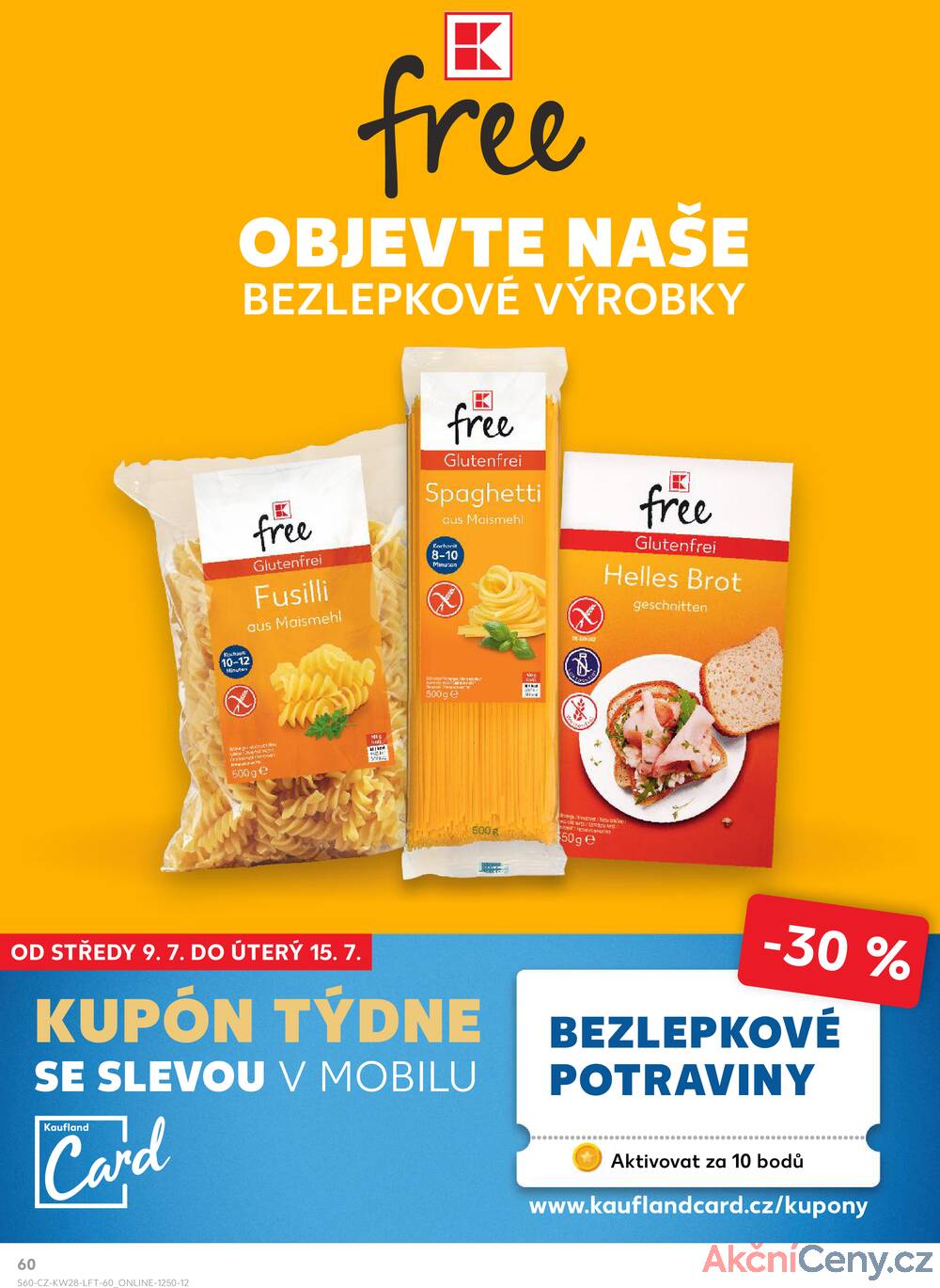 Leták Kaufland - Kaufland 9.7. - 15.7. - Kaufland - Hodonín (Konečná) - strana 60