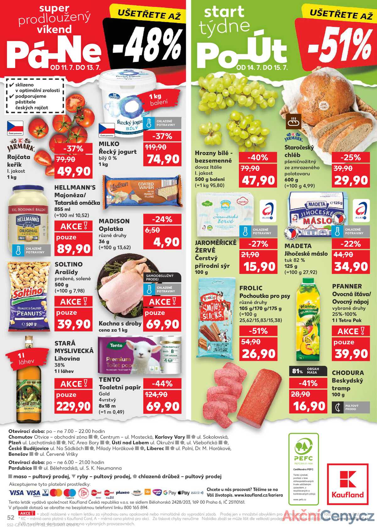 Kaufland 9.7. - 15.7. - Kaufland - Benešov strana 52