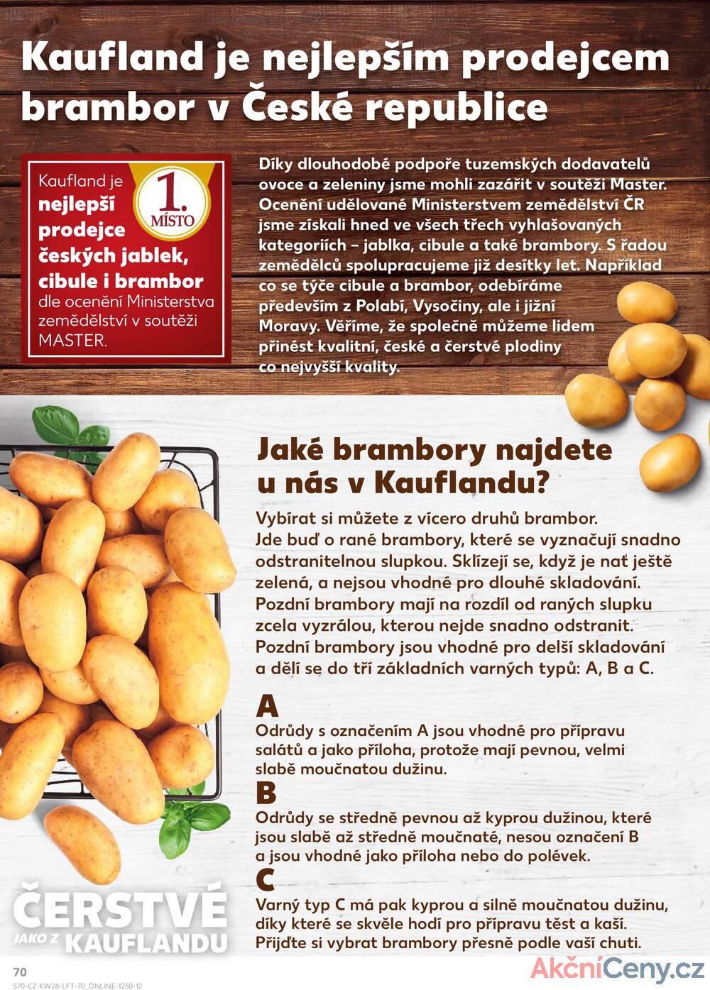 Leták Kaufland - Kaufland 9.7. - 15.7. - Kaufland Praha-Barrandov - strana 70