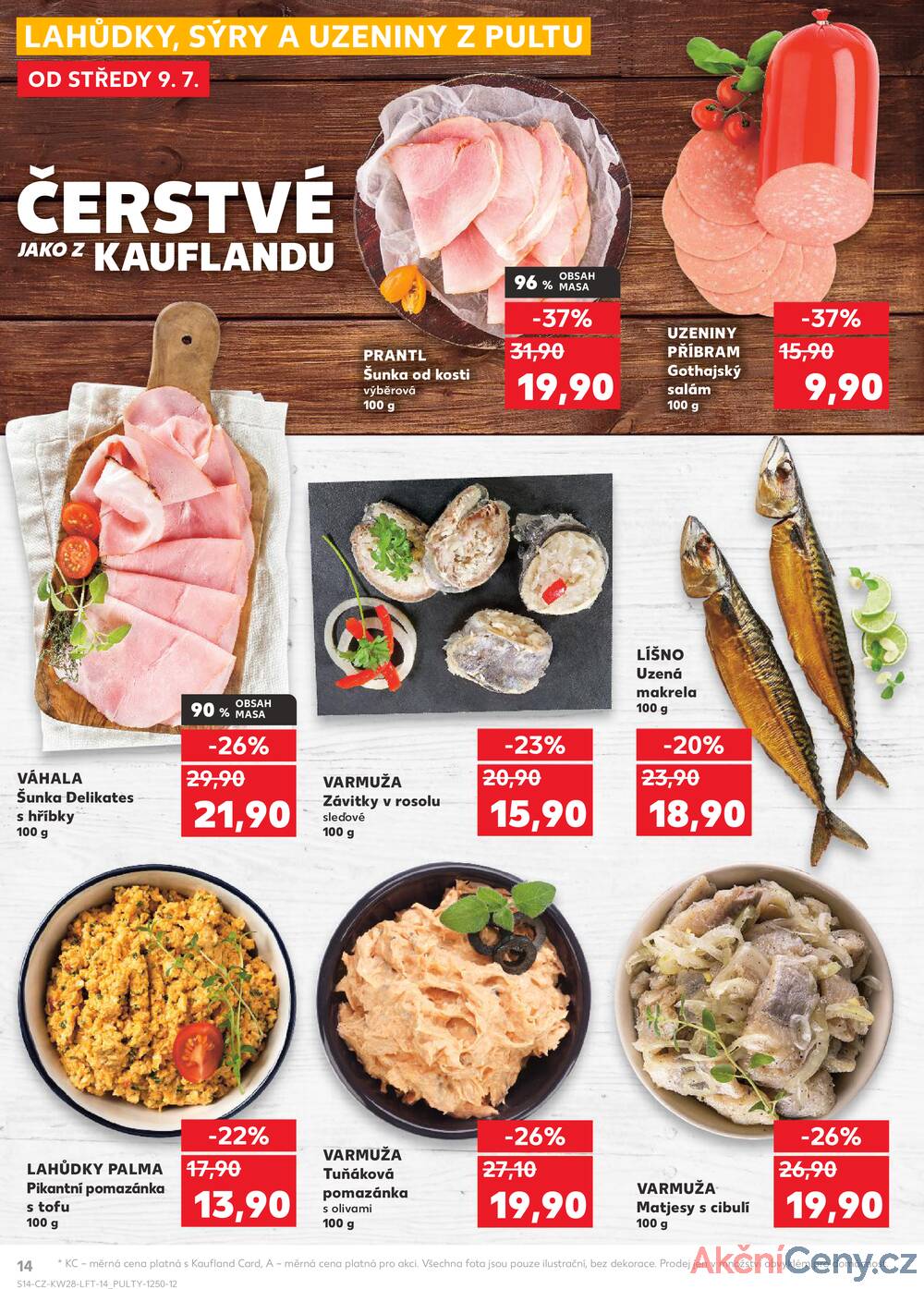 Leták Kaufland - Kaufland 9.7. - 15.7. - Kaufland - Praha 12 (Modřany) - strana 14