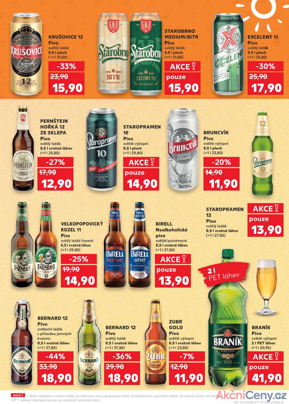 Leták Kaufland - Kaufland 9.7. - 15.7. - Kaufland - Praha 12 (Modřany) - strana 37