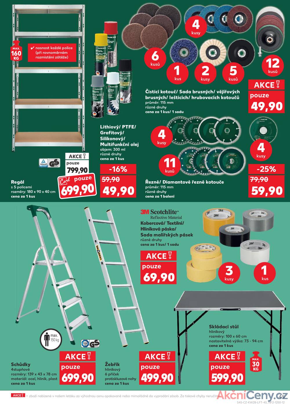 Leták Kaufland - Kaufland 9.7. - 15.7. - Kaufland - Praha 12 (Modřany) - strana 45