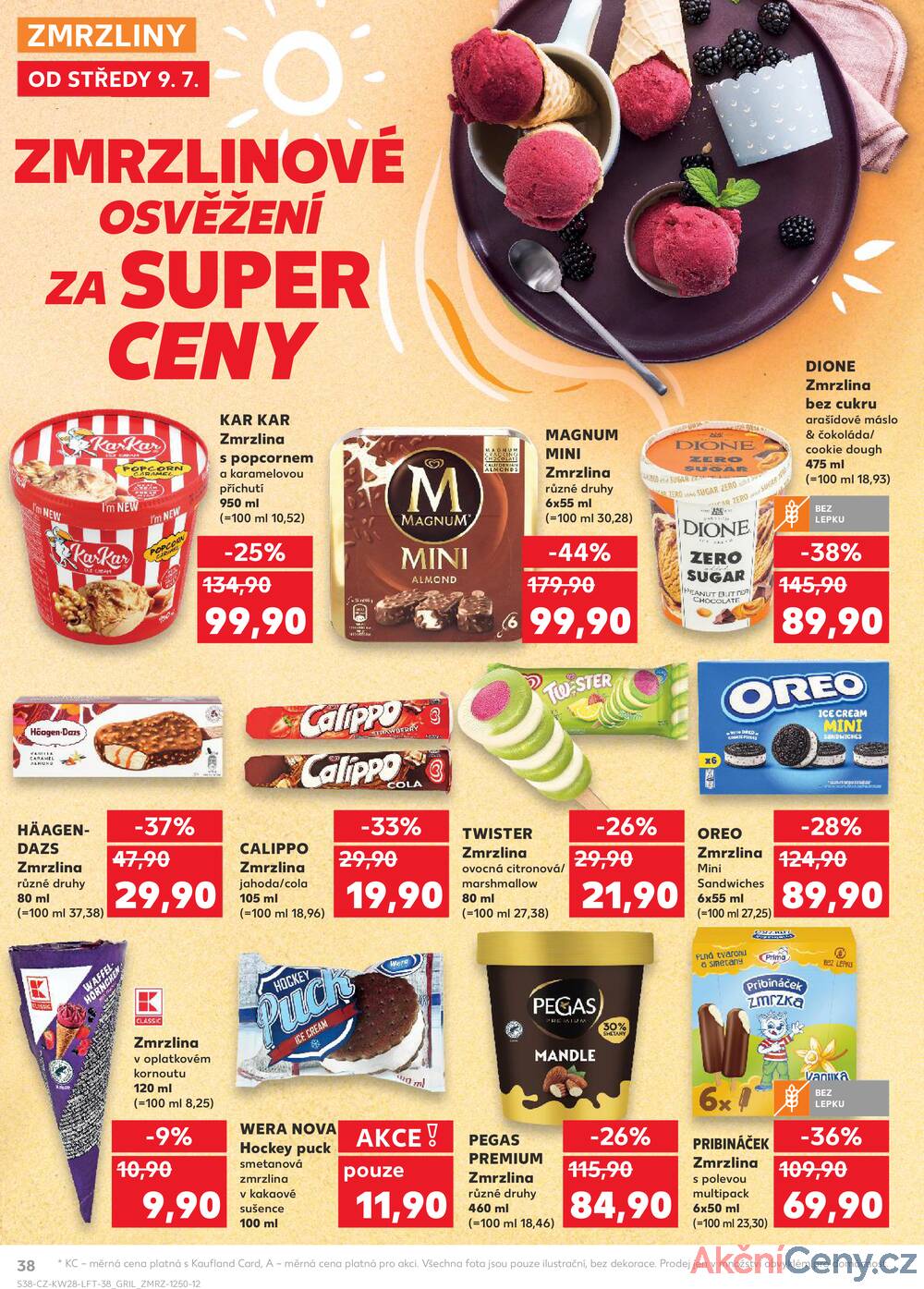 Leták Kaufland - Kaufland 9.7. - 15.7. - Kaufland - Kolín - strana 38