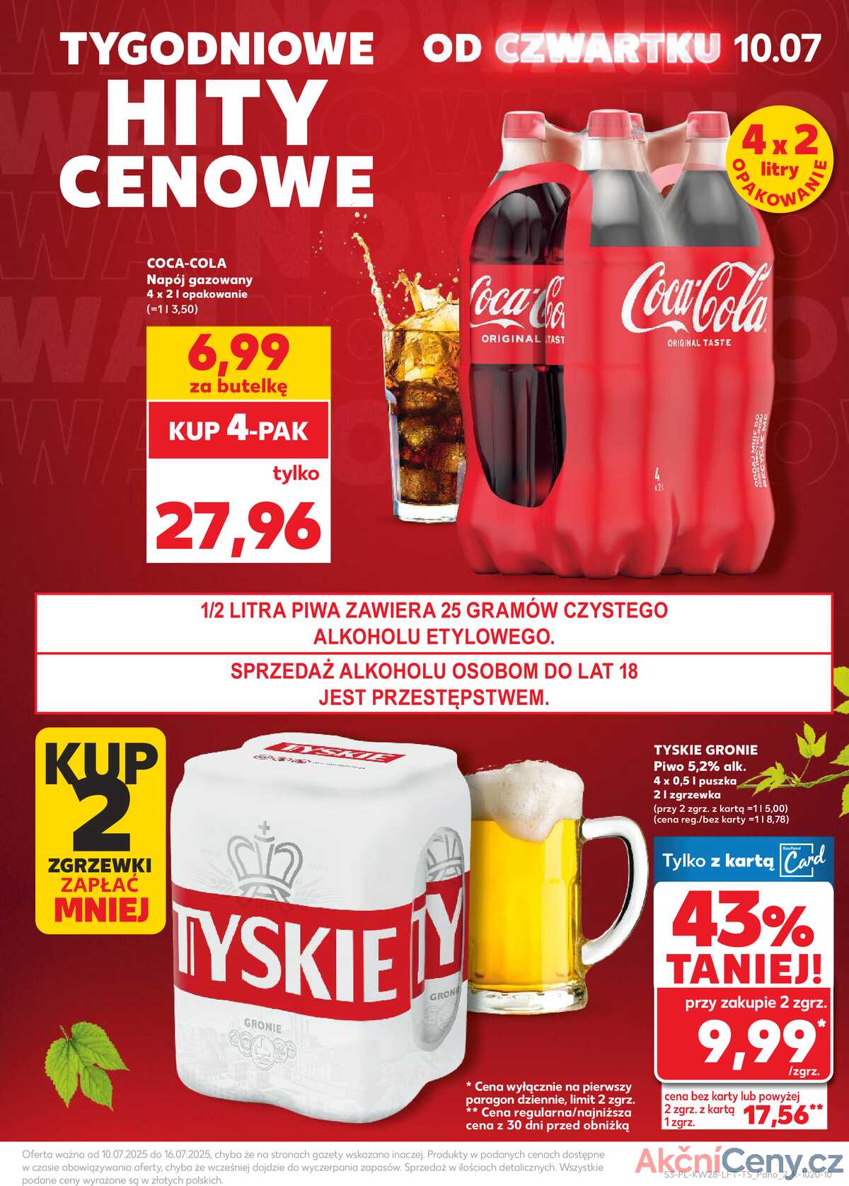 Leták Kaufland Polsko 10.7.-16.7.2025 - Noviny týdne strana 3