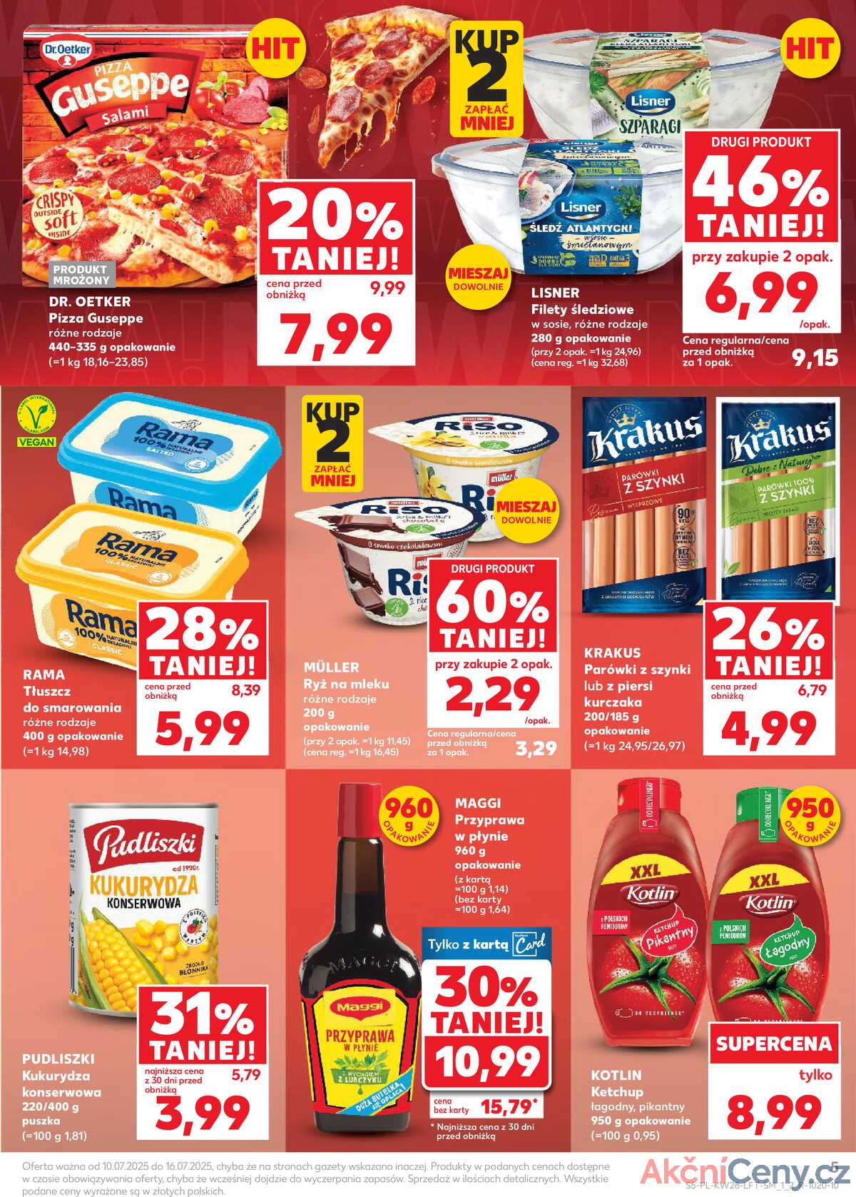 Leták Kaufland Polsko 10.7.-16.7.2025 - Noviny týdne strana 5